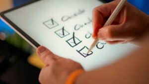 liste certification sur tablette capcert
